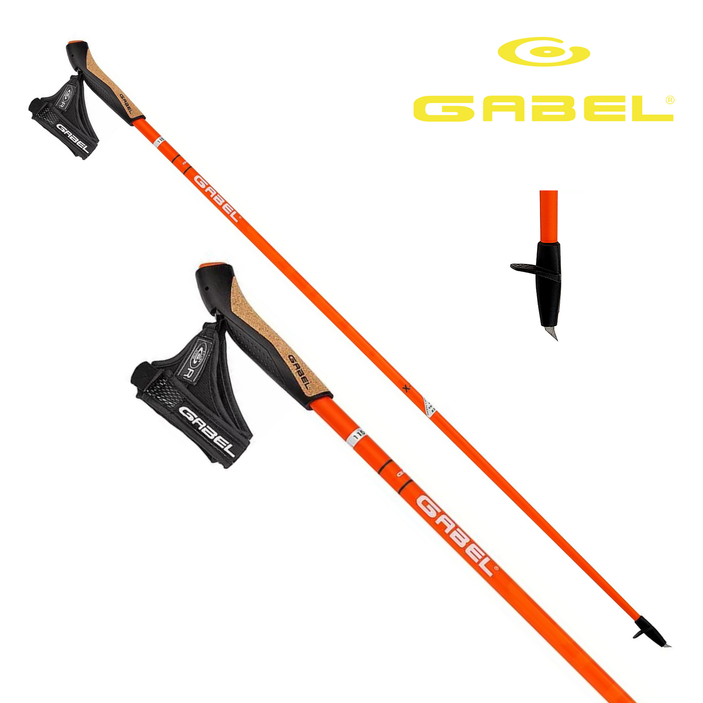 GABEL X-1.35 Active | NORDIC WALKING POLES