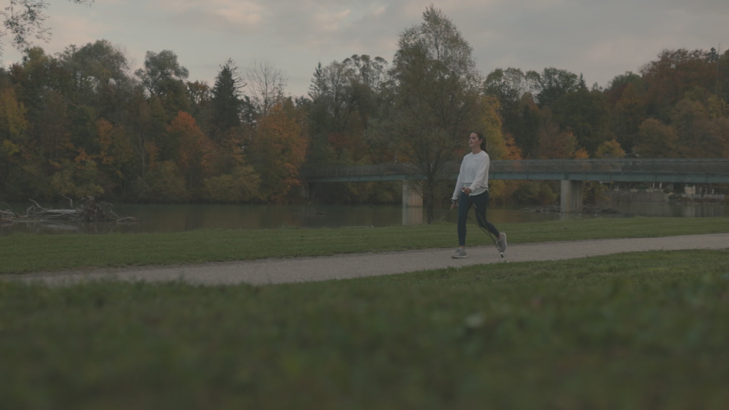 Load and play video in Gallery viewer, LEKI Flash Carbon 2025 | NORDIC WALKING POLES