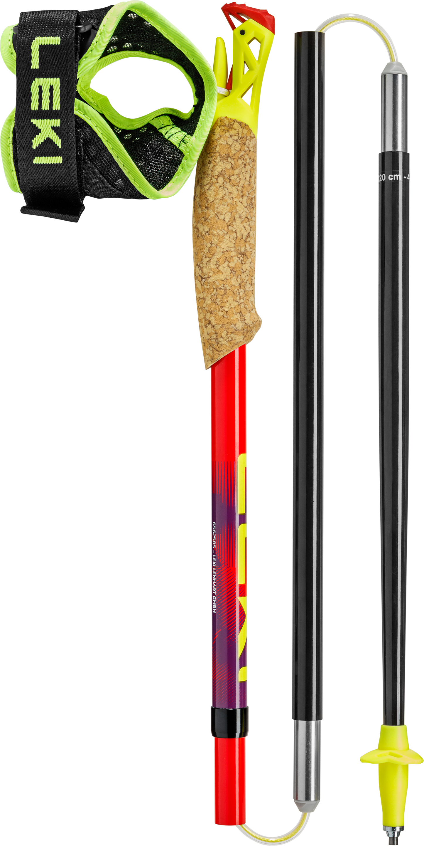 LEKI Ultratrail FX.ONE RED/PURPLE | NORDIC WALKING POLES | £185