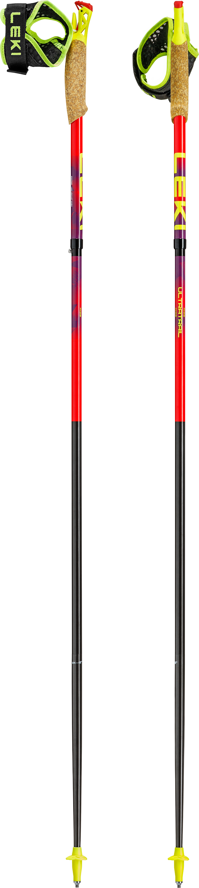 LEKI Ultratrail FX.ONE RED/PURPLE | NORDIC WALKING POLES | £185