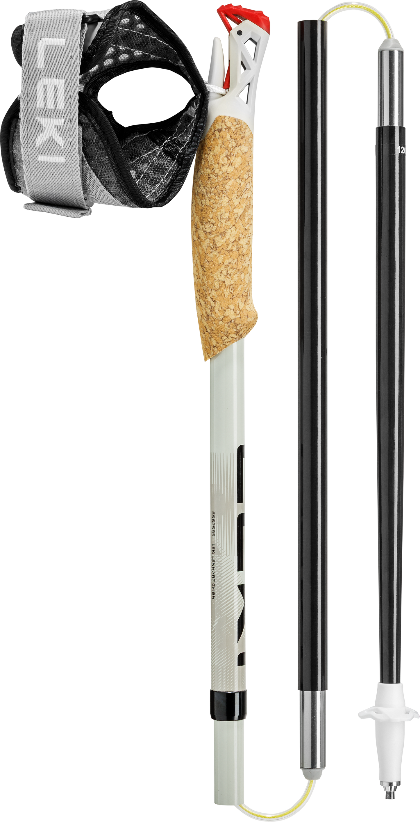 LEKI Ultratrail FX.ONE LIGHT GREY/BLACK | NORDIC WALKING POLES | £185