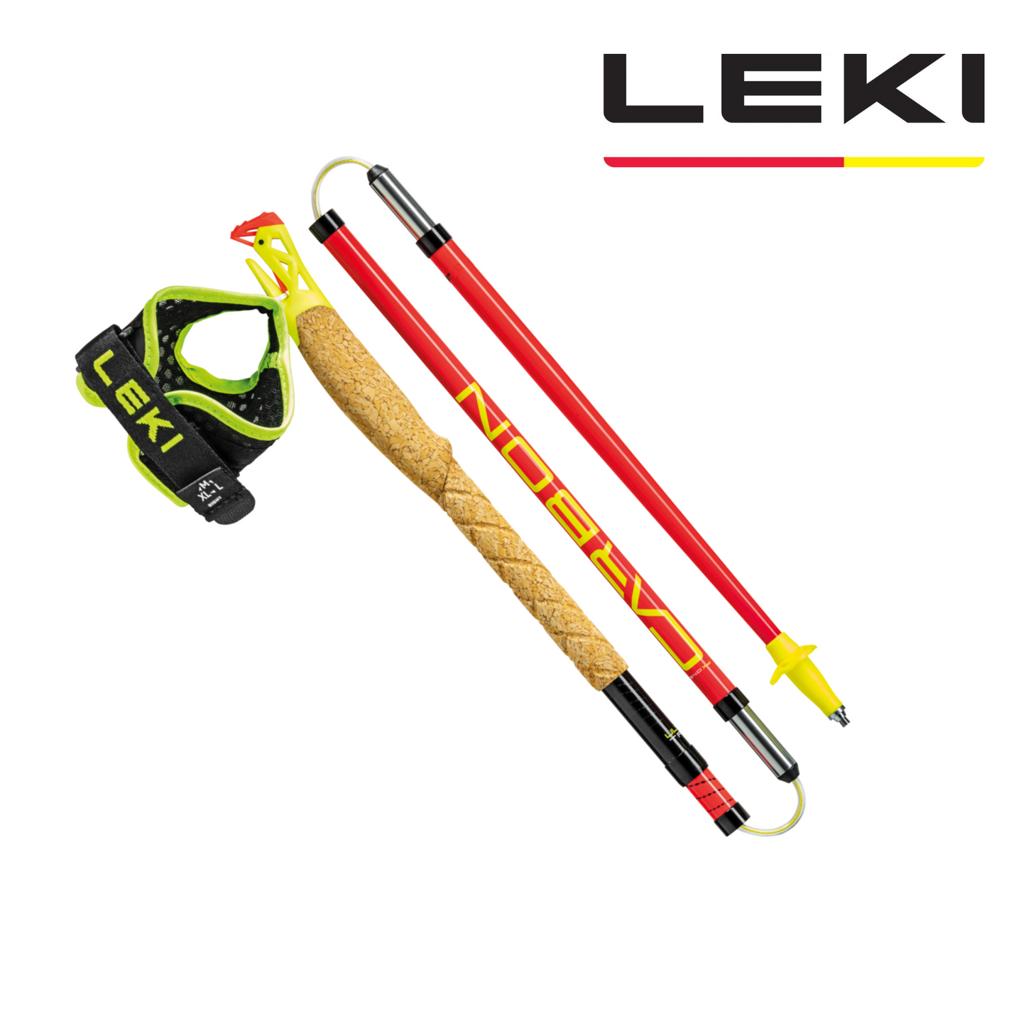 Leki Ultra Trail FX ONE Nordic Walking Poles, foldable and lightweight