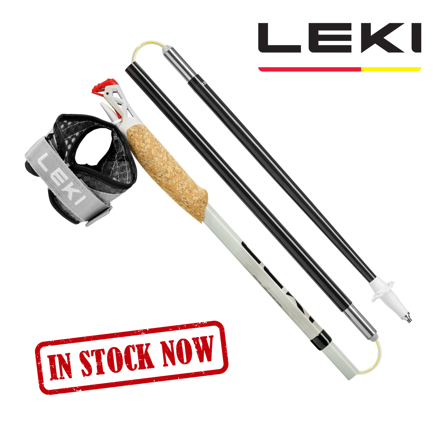 LEKI Ultratrail FX.ONE LIGHT GREY/BLACK | NORDIC WALKING POLES | £185