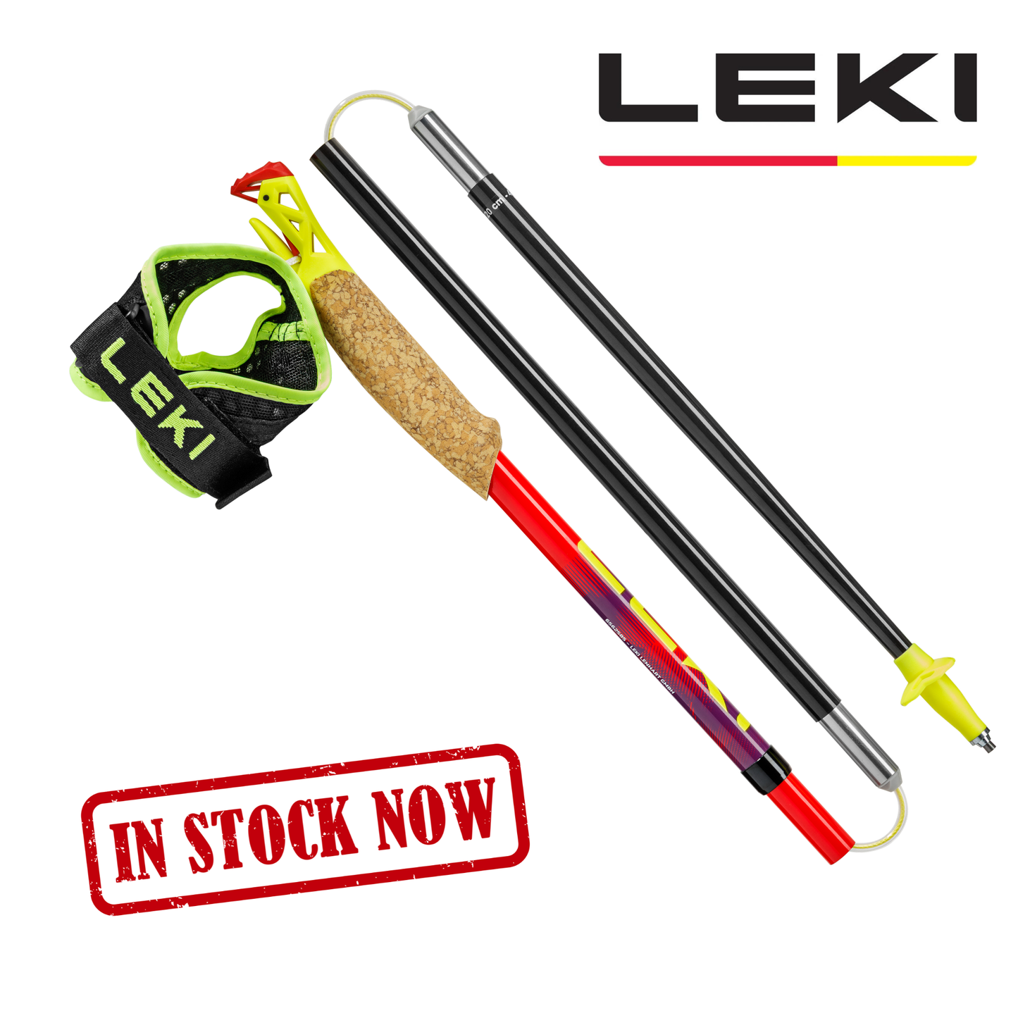 LEKI Ultratrail FX.ONE RED/PURPLE | NORDIC WALKING POLES | £185