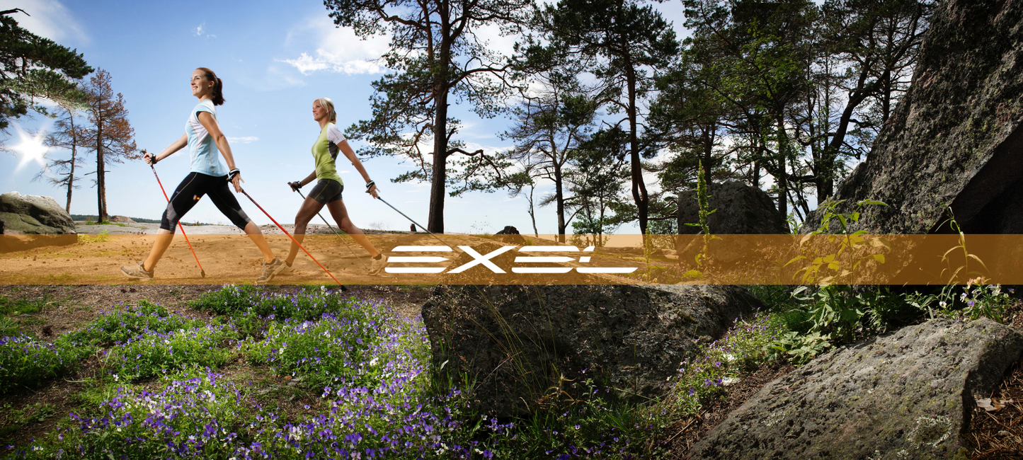 Exel Nordic Walking Poles | Designed in Finland | The original Nordic Walking pole brand