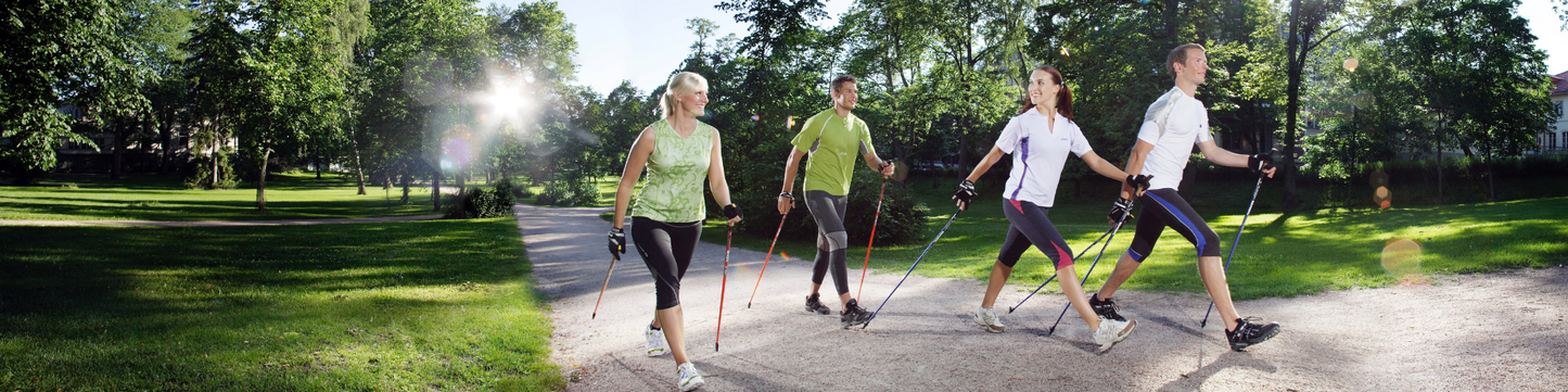 Learn To Nordic Walk with a British Nordic Walking Instructor | Learn the INWA 10 step Nordic Walk method